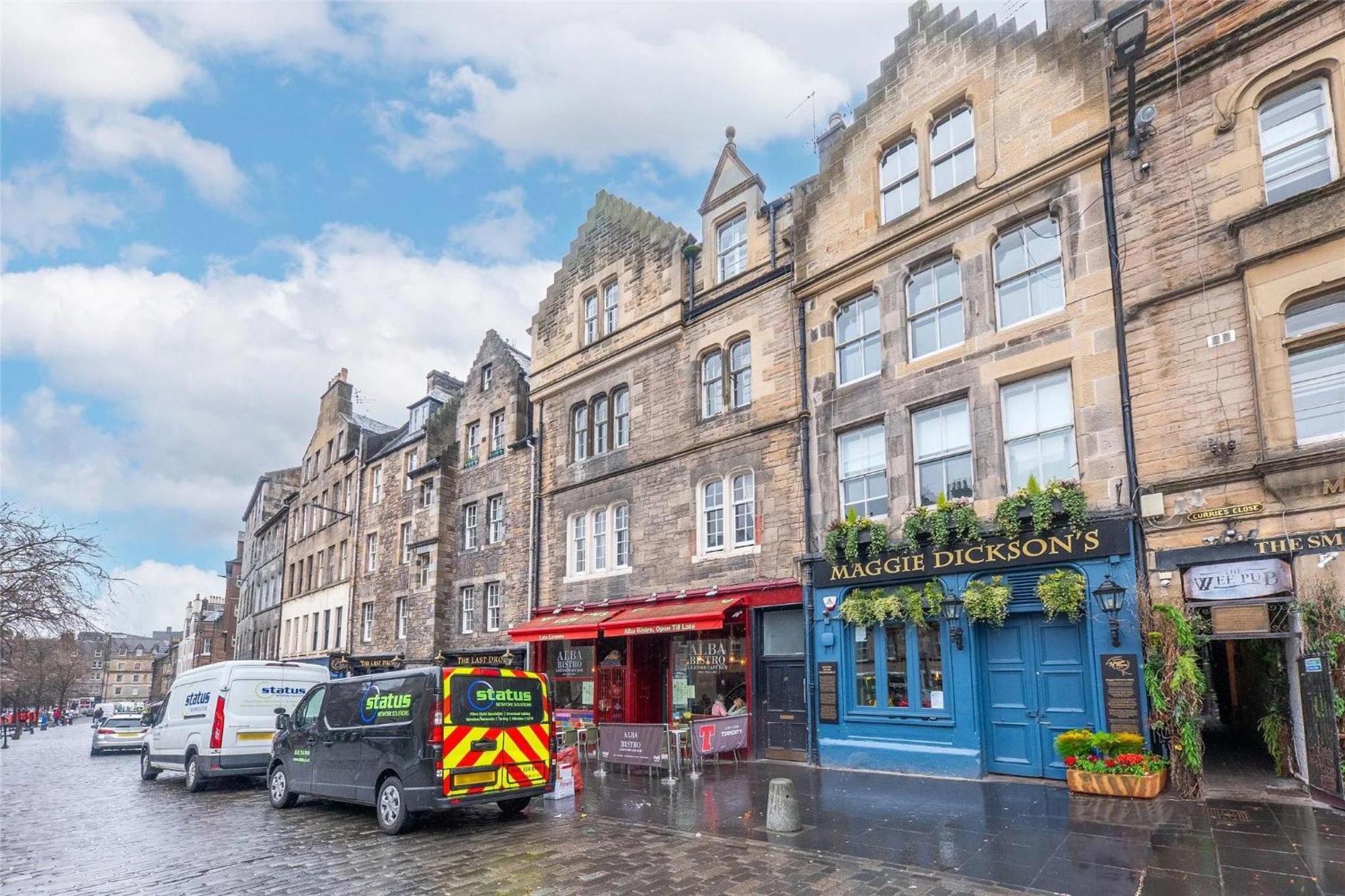 Bright Old Town City Centre Apartment Edinburgh Luaran gambar