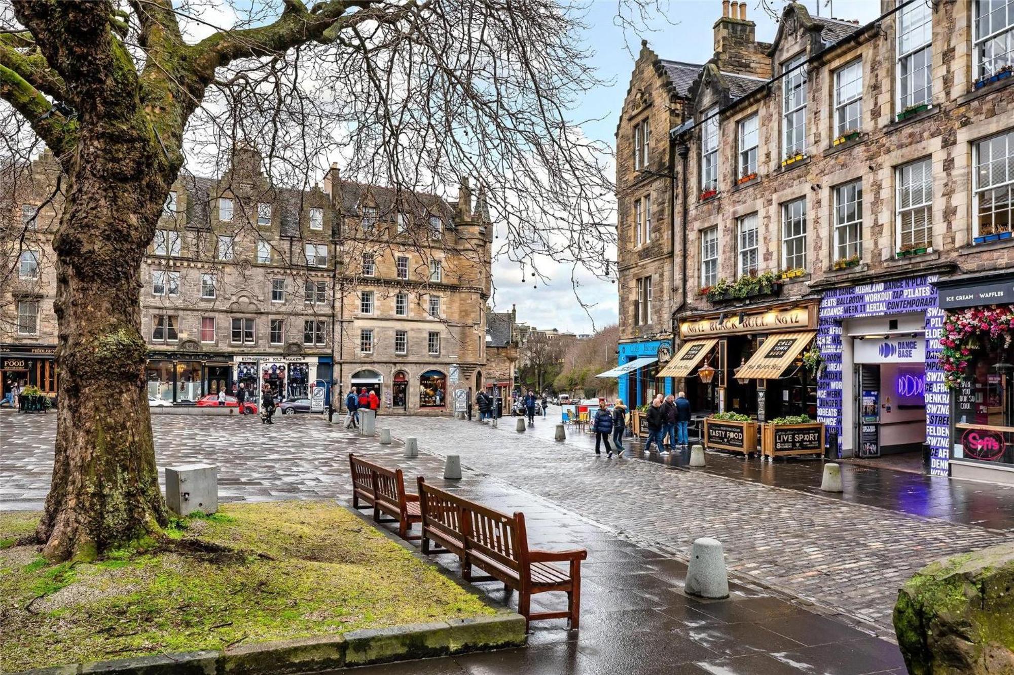 Bright Old Town City Centre Apartment Edinburgh Luaran gambar